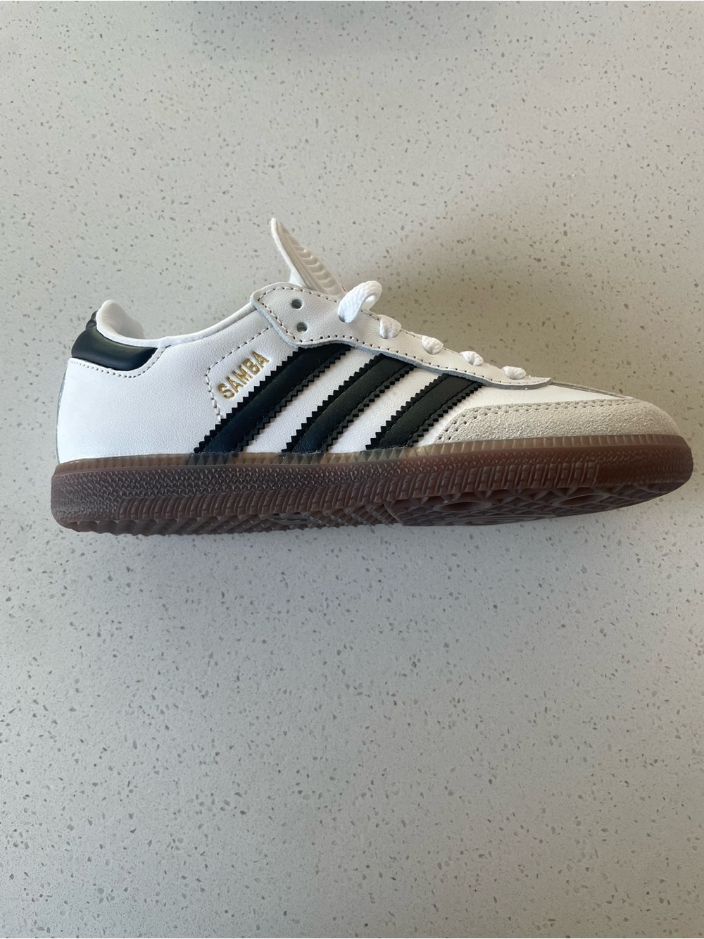 adidas Kids' Size 1 Samba Indoor Soccer Shoes IF1944 New In Box